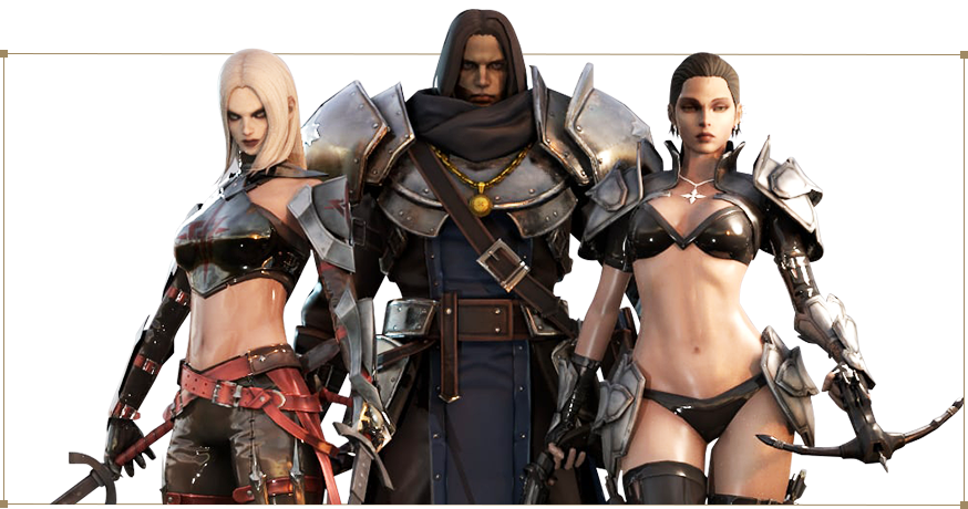3 characters of dark throne